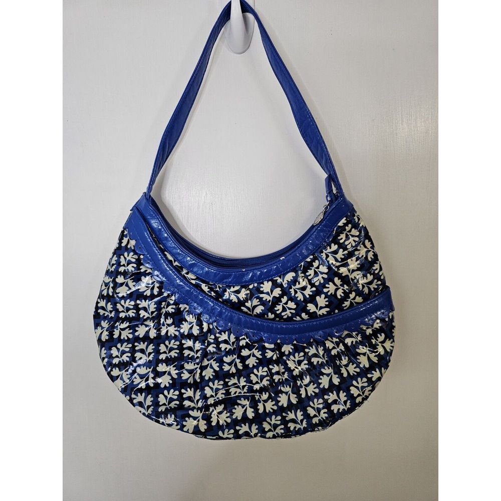 Frill By Vera Bradley Shoulder Bag Hotsy Totsy Hobo Wipeable‎ Laminated Cotton